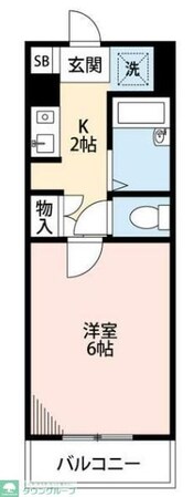 PLENDY稲田堤の物件間取画像